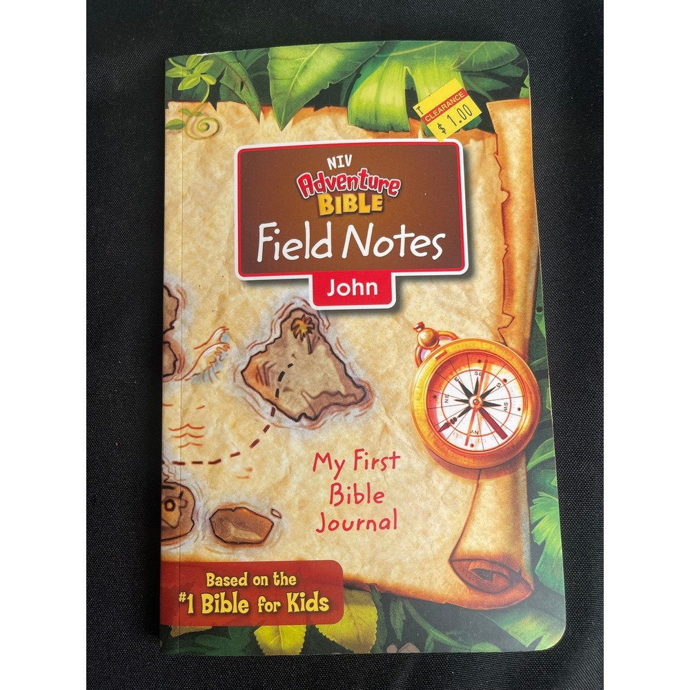 NIV Adventure Bible Field Notes John My First Bible Journal Zondervan Kids